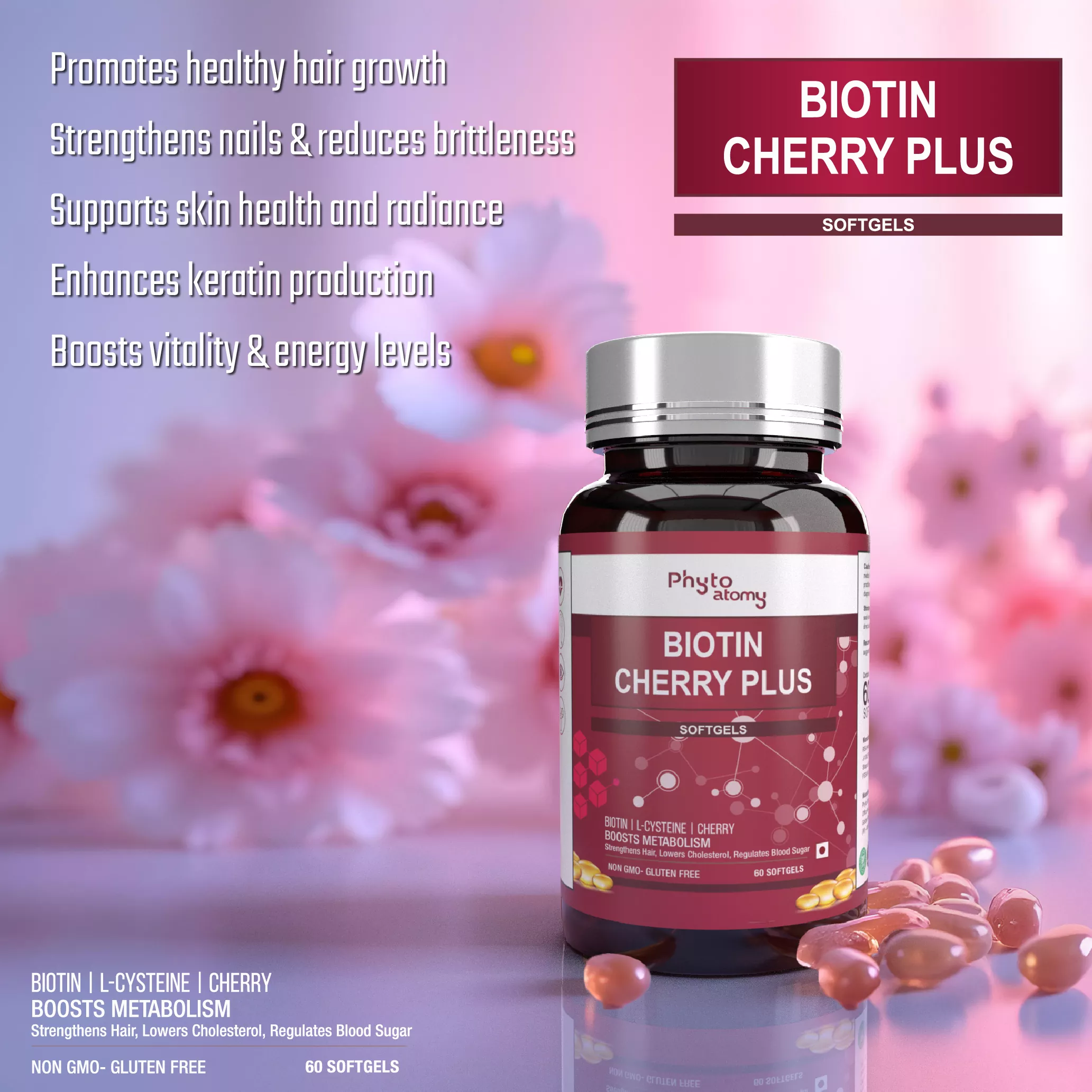 Biotin Softgel Capsule (60 Capsule) (HS00568)